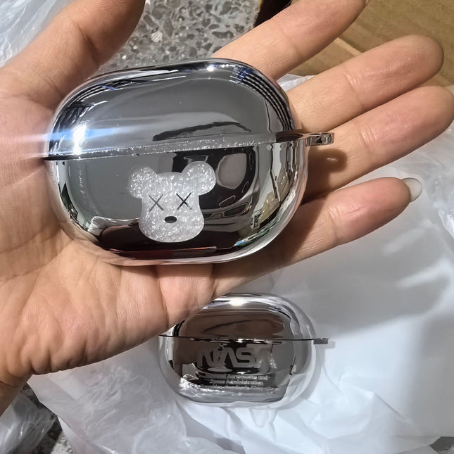 XX Bear Same Color Ring Bluetooth Headphone Case AirPods Pro