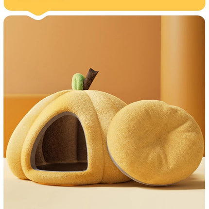 Yellow Pumpkin Short Plush Version M