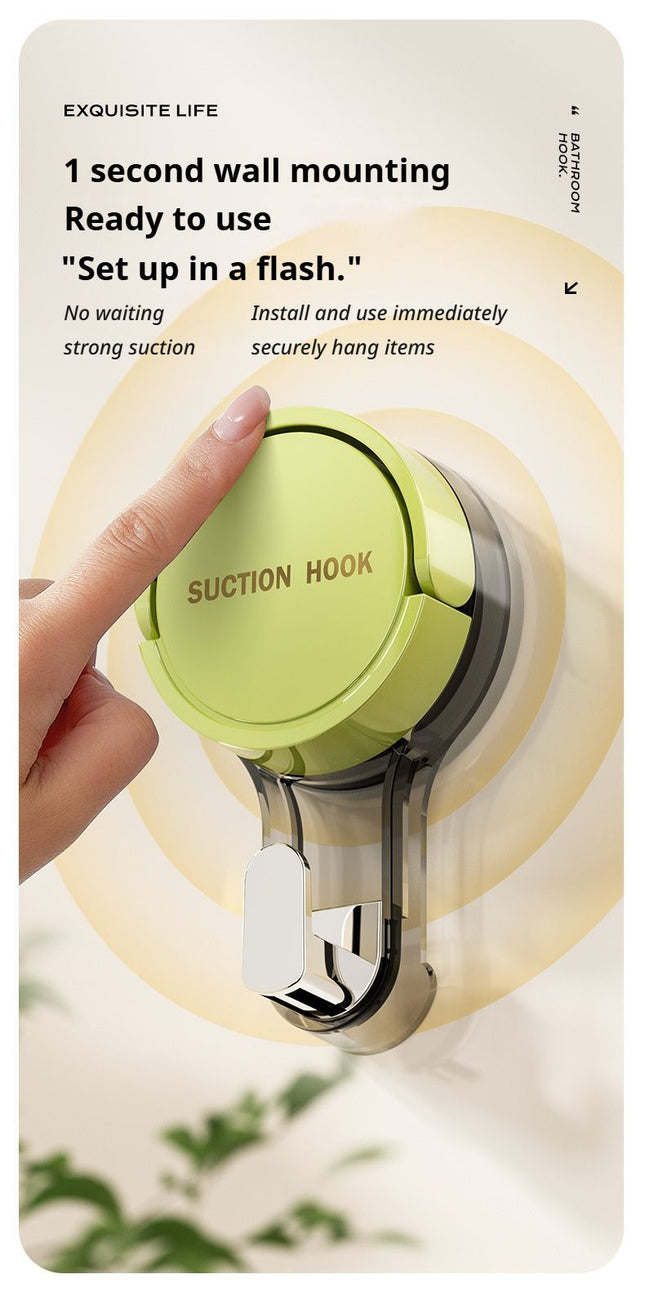 yellow Suction cup hook – product detail