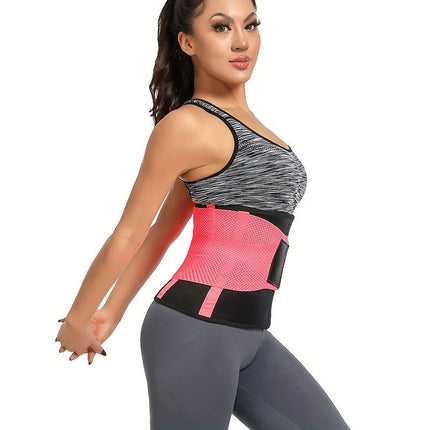 3.0mm Thickened Breathable Waist Trimmer | Sweat More for Intense Shaping, Waist Training & Back Support(black m code)
