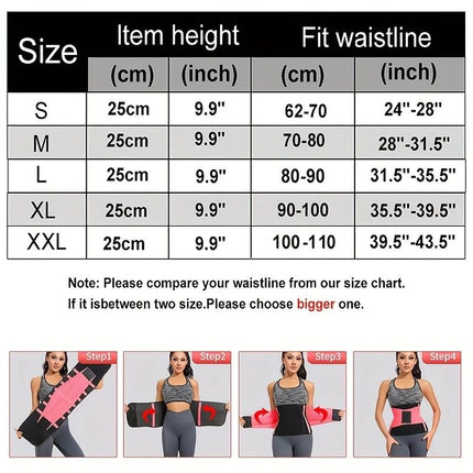 3.0mm Thickened Breathable Waist Trimmer | Sweat More for Intense Shaping, Waist Training & Back Support(black   XXL  code)