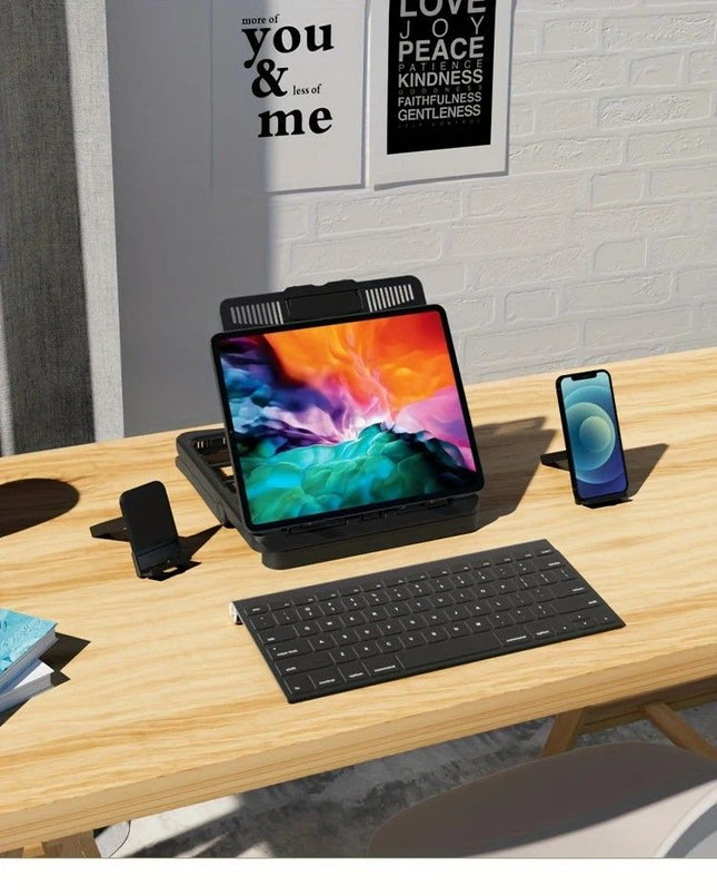 Multifunctional Laptop Stand Portable and Foldable 7-Level Height Adjustment Efficient Heat Dissipation – product detail