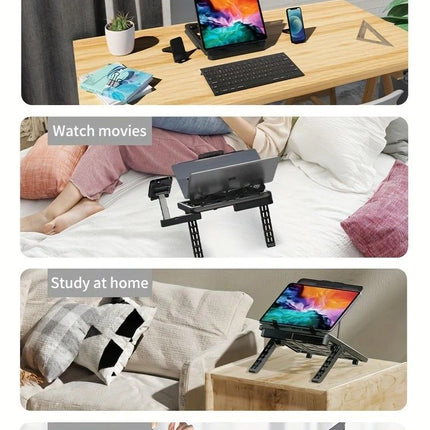 Multifunctional Laptop Stand: Portable and Foldable, 7-Level Height Adjustment, Efficient Heat Dissipation, Stable Load-Bearing