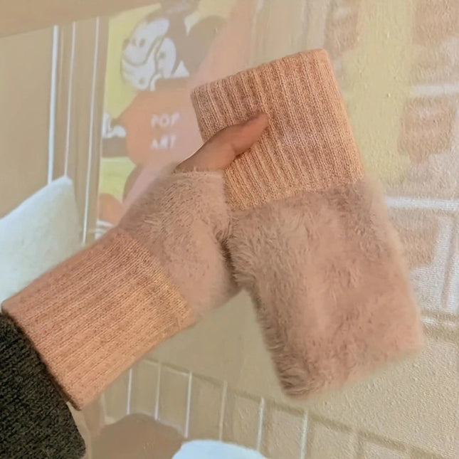 Women's Comfortable Fingerless V1232-BZST002