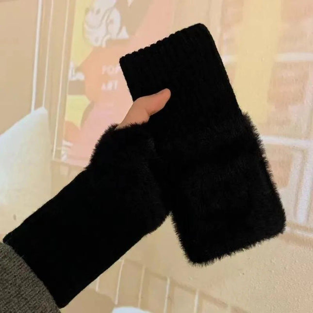 Women's Comfortable Fingerless V1232-BZST003