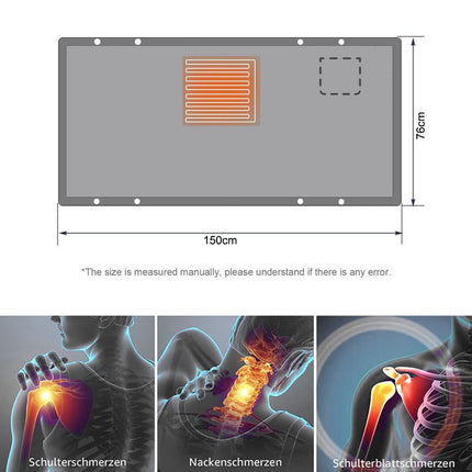 3-Setting Electric Heating Shawl | USB Rapid Warming, Portable & Machine Washable, Multifunctional Warming Blanket for Home, Office & Travel