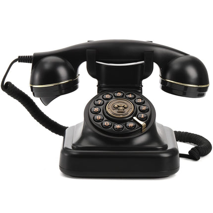 European Retro Desktop Phone: Classic look meets modern utility, free from digital distractions, perfect for home and office, reviving elegant call moments.