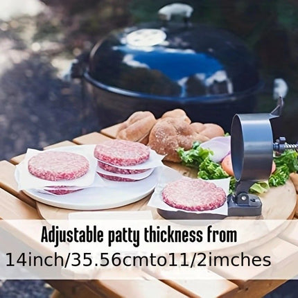 Household Burger Patty Press, Adjustable Thickness, Non-Stick Coating, Makes Perfect Patties Easily
