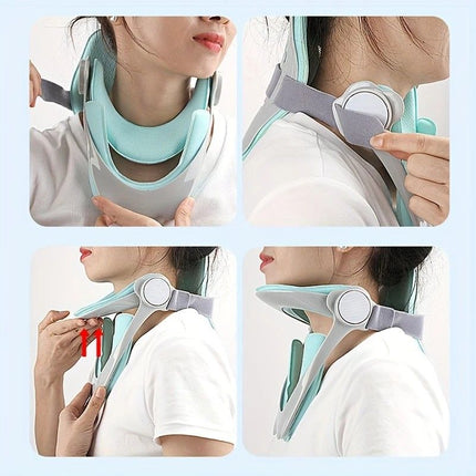 1 Adjustable Neck Support Brace, Cervical Spine Protector, Prevents Head Droop, Suitable for Adults and Children