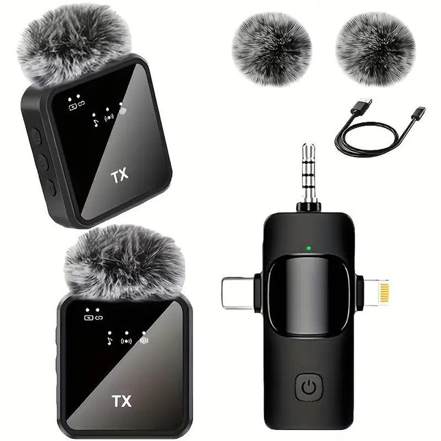 2.4G Wireless Lavalier Microphone Multi