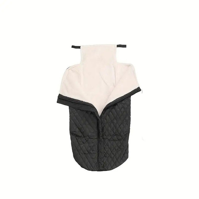 Winter Elderly Wheelchair Heating Blanket Windproof & Fleece-Lined Ideal for Both Outings and Home – product detail