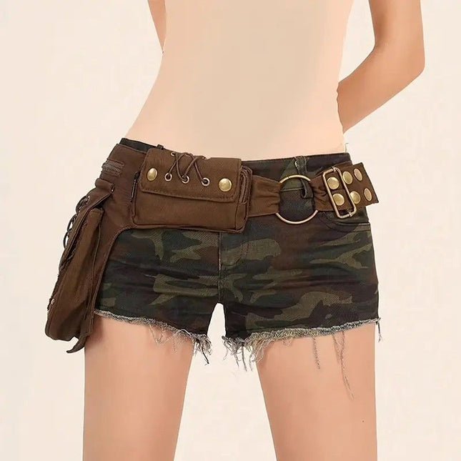 Retro Casual European and American Style Simple and Fashionable Multifunctional Waist Bag – product detail