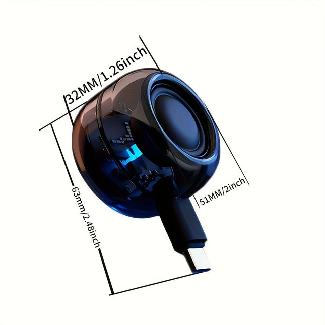 Mini portable speaker with Type-C interface plug-and-play without charging.Wired connection – product detail