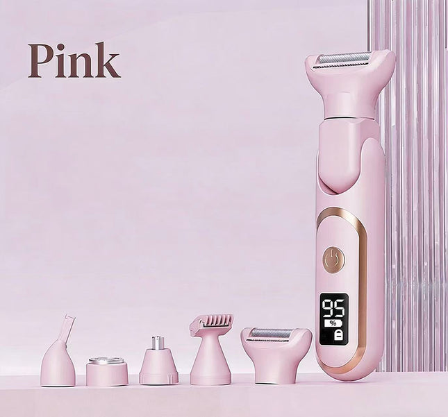 Women's Whole Body Electric Hair Removal Device Painless Hair Removal Type-C Fast Charging.pink