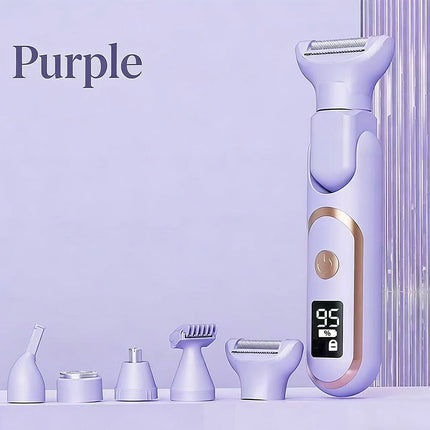 WHITE Women's Whole Body Electric Hair Removal Device, Painless Hair Removal, Type-C Fast Charging
