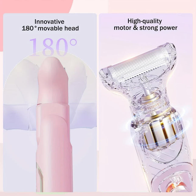 purple Women's Whole Body Electric Hair Removal Device Painless Hair Removal Type-C Fast Charging – product detail