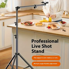 Multi-Angle Flexible Shooting Stand Your All-in-One Portable Assistant for Stable HD Live Streaming and Content Creation