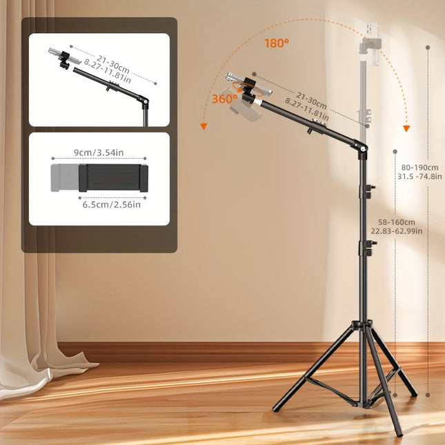 Multi-Angle Flexible Shooting Stand Your All-in-One Portable Assistant for Stable HD Live Streaming and Content Creation