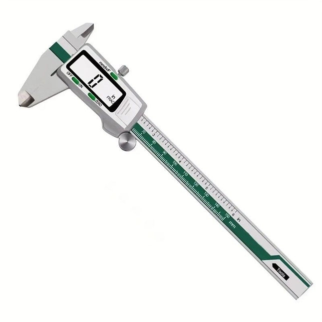 Stainless Steel Digital Caliper 150mm 6 Inch LCD Three Mode Metric Imperial Fractional One Touch