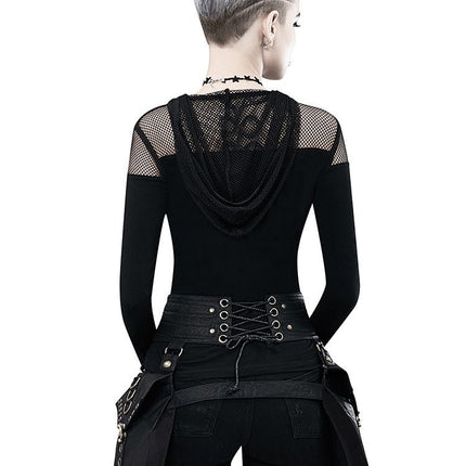Steampunk PU Leather Waist Bag: Adjustable Waist Size with Rivet Detailing, Versatile as a Retro Leg Bag or Belt, Unisex for Motorcycle Riding and Stylish Outfits