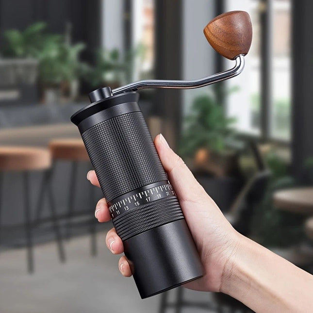 1-Pack Manual Coffee Grinder Hand Coffee Grinder with Built-in Digital Adjustable Setting Black Stainless – product detail