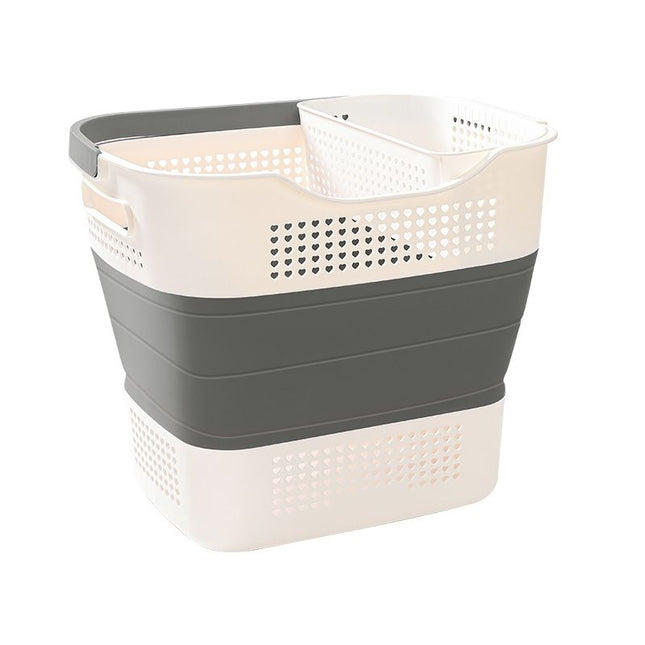 Multi-functional Folding Laundry Basket Hassle-free Storage One Basket for All Your Clothes Sorting.dull