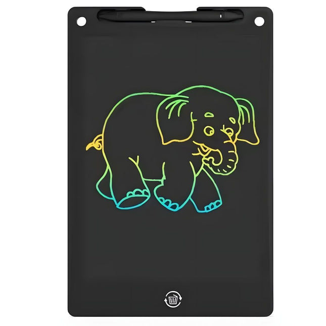 LCD Drawing Tablet for Kids 8.5 Inch with Pen Black V1237-ZY-506-0004