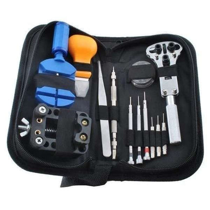 Watch Repair Tool Kit for Battery Replacement and Case Opener, MultiColor