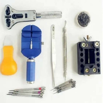 Watch Repair Tool Kit for Battery Replacement and Case Opener, MultiColor