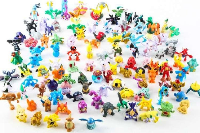 24pcs Pokemon Figures Pikachu & Multicolor Mini Collectibles V1237-ZY-506-0021
