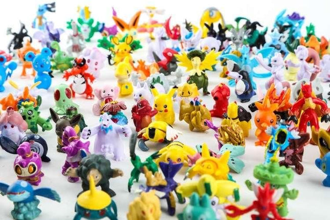 24pcs Pokemon Figures Pikachu & Multicolor Mini Collectibles – product detail