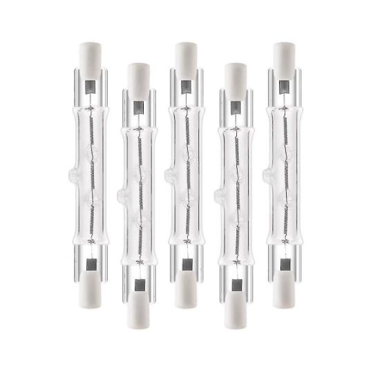5-pack R7s Halogen Linear Light Bulbs 300W 230V 118mm V1237-ZY-506-0035