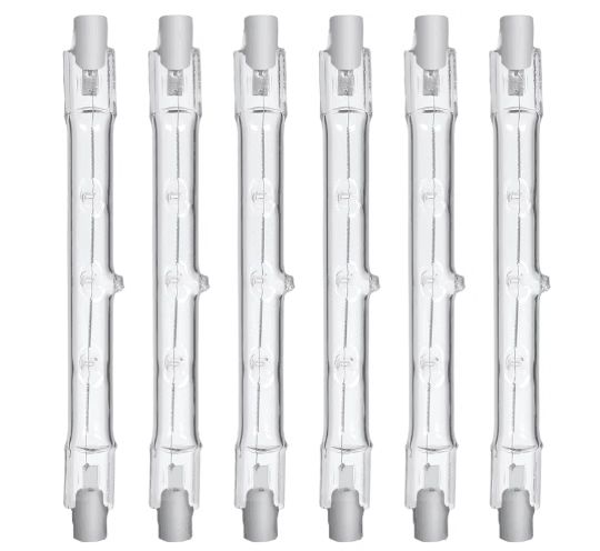 5-pack R7s Halogen Linear Light Bulbs 300W 230V 118mm – product detail