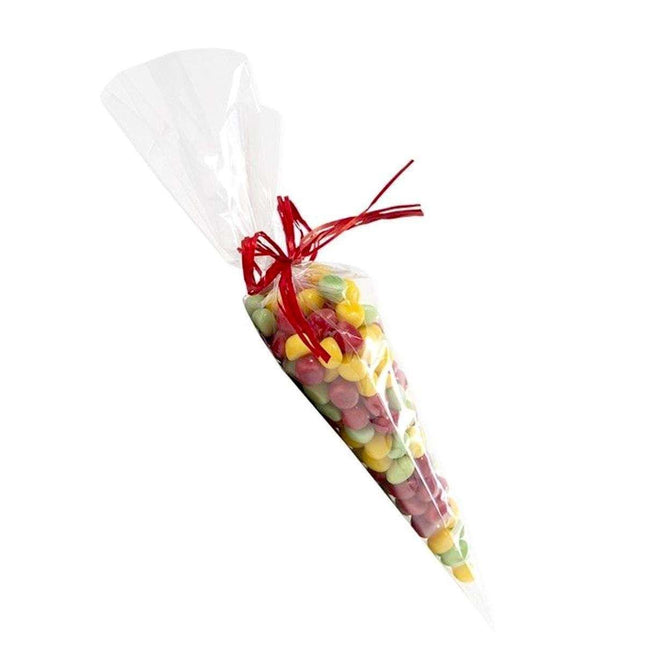 100-Pack Transparent Cellophane Cones and Bags – product detail