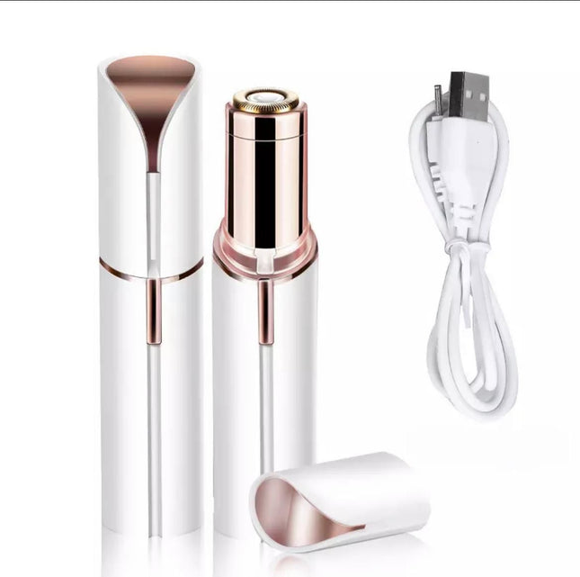 Eyebrow epilator and trimmer for facial nose bikini line hair white V1237-ZY-506-0046