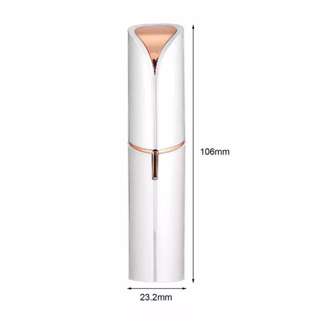 Eyebrow epilator and trimmer for facial nose bikini line hair white – product detail
