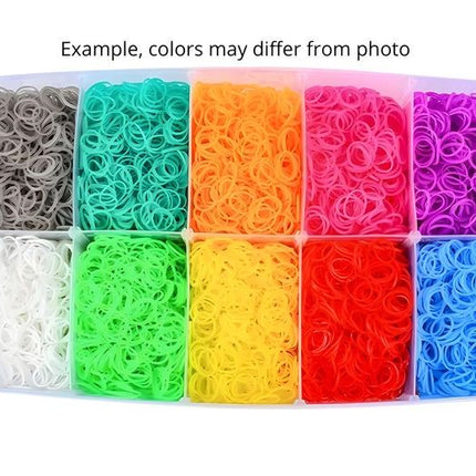 28,000 Pieces Super Large Loom Bands Kit with Accessories, Multi-Color