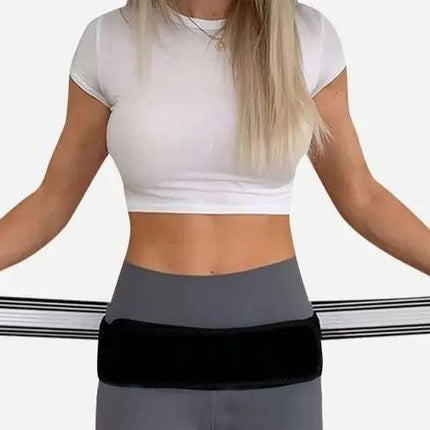 Hip Support Belt Adjustable Sciatica Relief, Black
