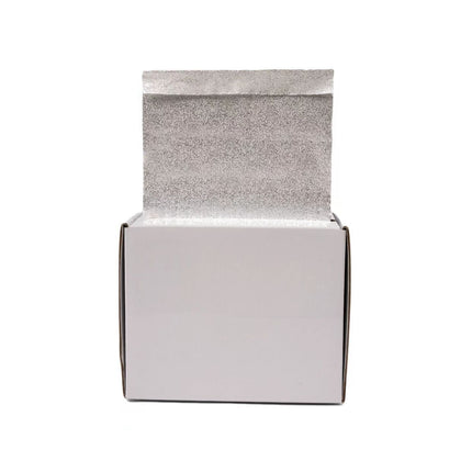 100m Hair Foil, Embossed Silver