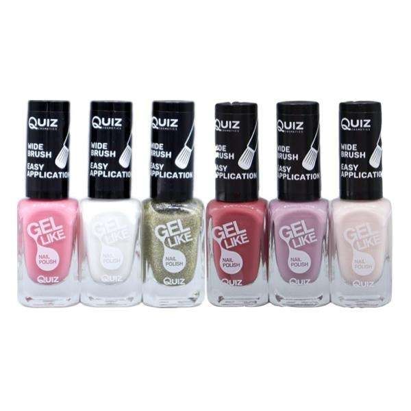Nail kit with polish rhinestones and stickers MultiColor decoration kit – product detail