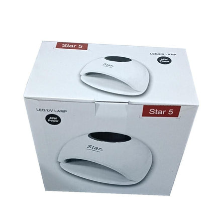 UV LED lamp with timer 48W, White, Star5