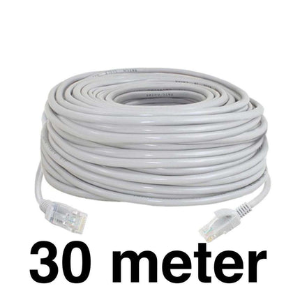 30m Cat5e Ethernet Cable, Grey