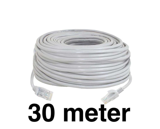 30m Cat5e Ethernet Cable Grey V1237-ZY-506-0075
