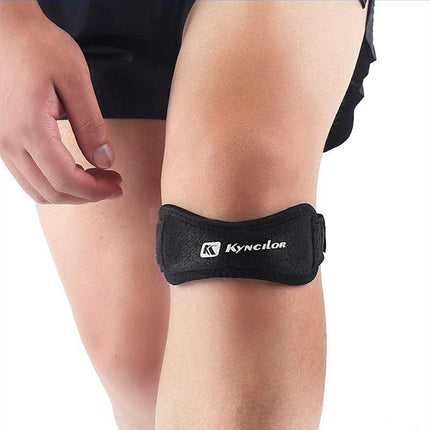 2-pack Black Knee Pads, Adjustable Knee Strap for Running, Compatible with Nike