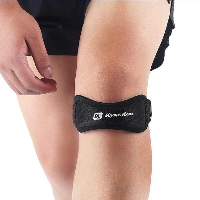 2-pack Black Knee Pads Adjustable Knee Strap for Running Compatible with Nike – product detail