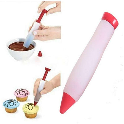 3pcs MultiColor Piping Syringe for Creative Pastries, Piping Pen