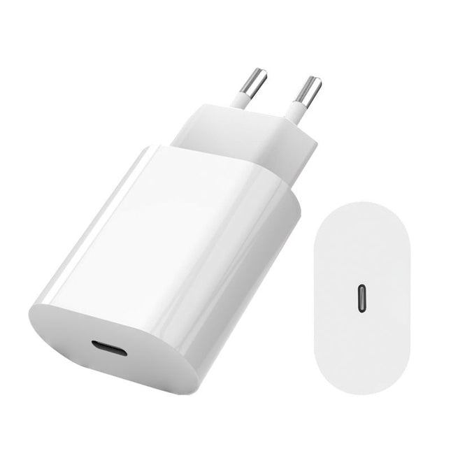 20W Fast Charger with 2m USB-C Cable White Compatible with iPhone – product detail