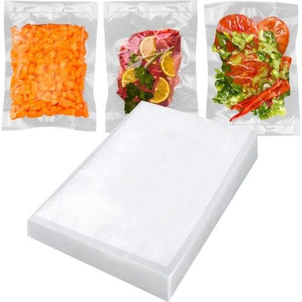 50 Vacuum Bags, 20x30 cm Storage Bags, Transparent Vacuum Sealer Bags for Efficient Storage