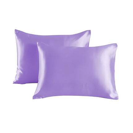 Satin pillowcase 2-pack Purple, 50 x 66cm