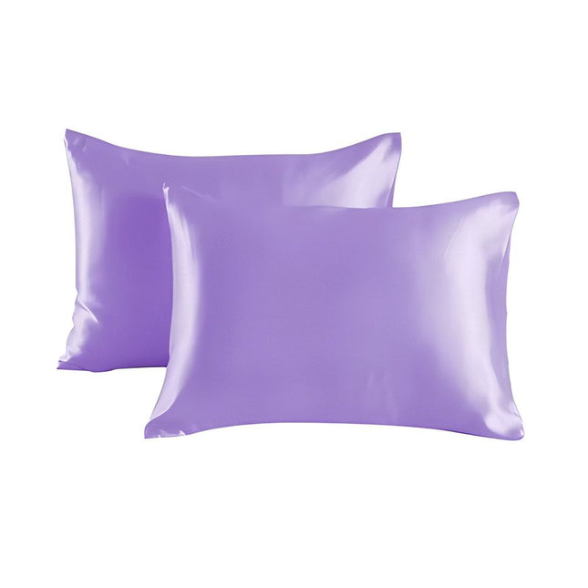 Satin pillowcase 2-pack Purple 50 x 66cm V1237-ZY-506-0104